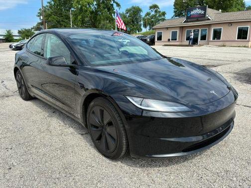 Black 2024 Tesla Model 3 Long Range