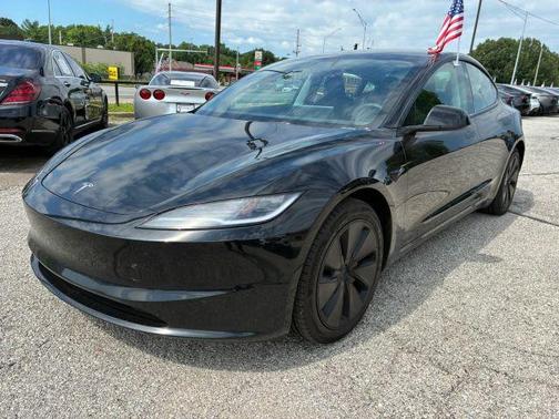 Black 2024 Tesla Model 3 Long Range