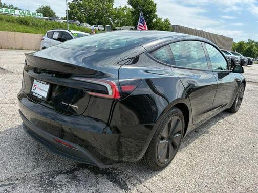Black 2024 Tesla Model 3 Long Range