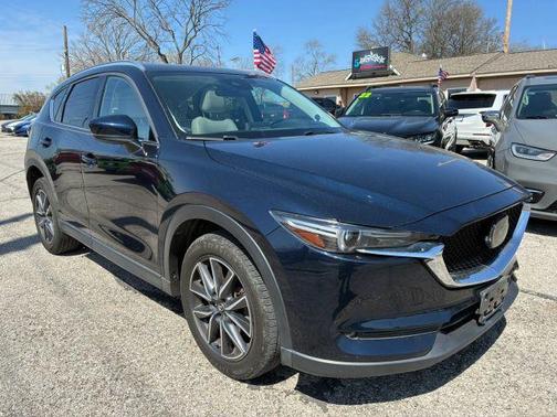 Deep Crystal Blue Mica 2018 Mazda CX-5 Grand Touring