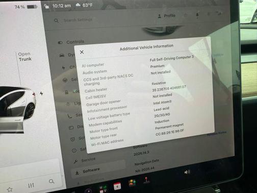 White 2019 Tesla Model 3 Performance