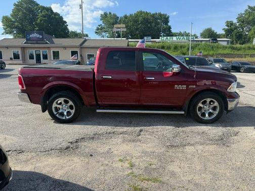 Red 2017 RAM 1500 Laramie