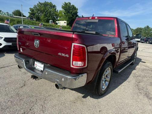 Red 2017 RAM 1500 Laramie