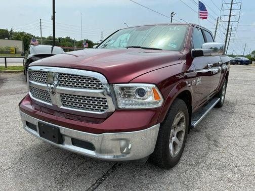 Red 2017 RAM 1500 Laramie