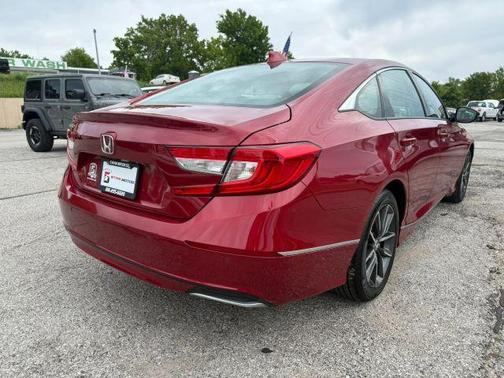 Red 2022 Honda Accord EX-L 1.5T