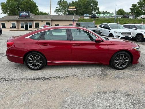 Red 2022 Honda Accord EX-L 1.5T