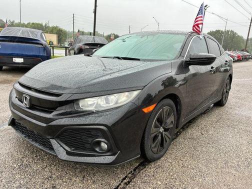 Black 2018 Honda Civic EX