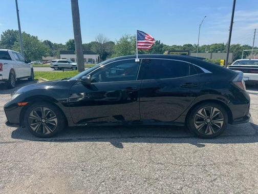 Black 2018 Honda Civic EX