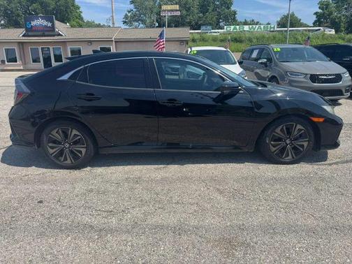 Black 2018 Honda Civic EX