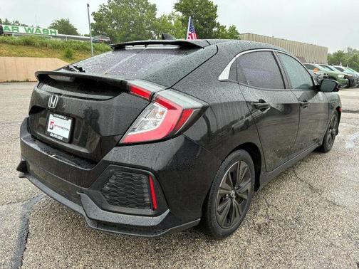 Black 2018 Honda Civic EX