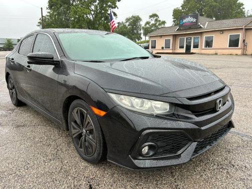 Black 2018 Honda Civic EX