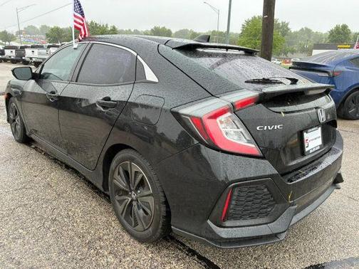 Black 2018 Honda Civic EX