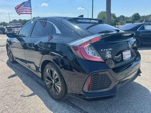 Black 2018 Honda Civic EX