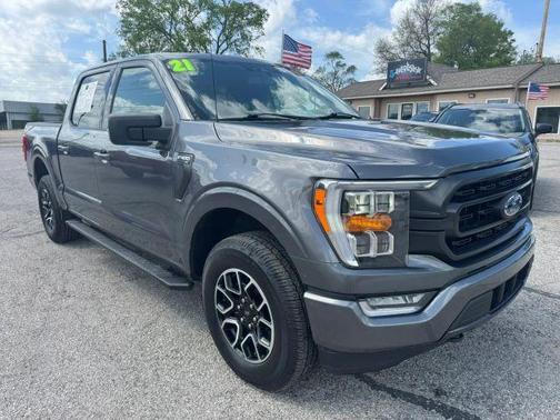 Gray 2021 Ford F-150 XLT
