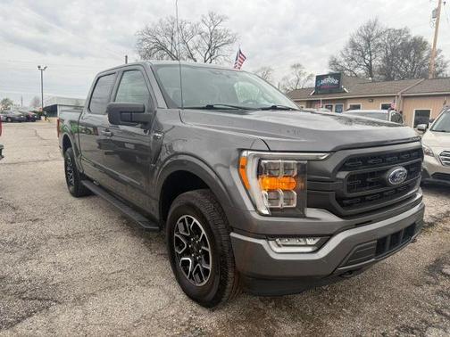Gray 2021 Ford F-150 XLT