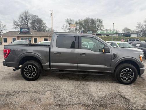Gray 2021 Ford F-150 XLT