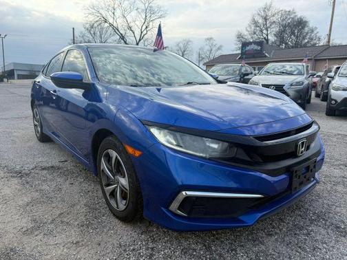 Blue 2020 Honda Civic Sport