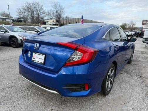 Blue 2020 Honda Civic Sport
