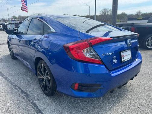 Blue 2020 Honda Civic Sport