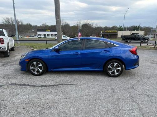 Blue 2020 Honda Civic Sport