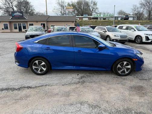 Blue 2020 Honda Civic Sport