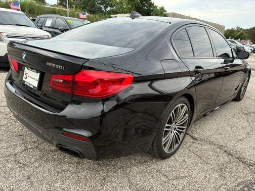 Black 2020 BMW M550 i xDrive