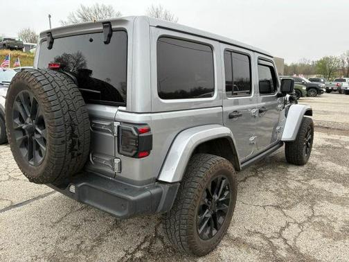 Silver 2021 Jeep Wrangler Unlimited 4xe Sahara