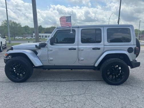 Silver 2021 Jeep Wrangler Unlimited 4xe Sahara