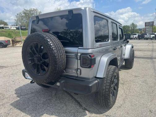 Silver 2021 Jeep Wrangler Unlimited 4xe Sahara