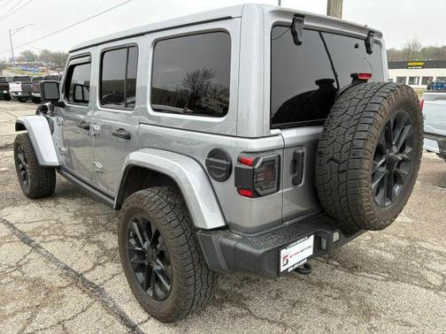 Silver 2021 Jeep Wrangler Unlimited 4xe Sahara
