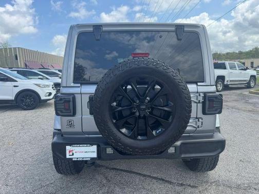 Silver 2021 Jeep Wrangler Unlimited 4xe Sahara