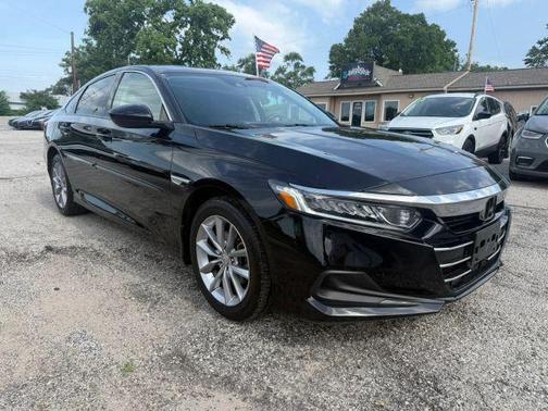 Black 2021 Honda Accord LX 1.5T