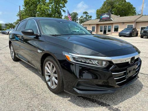 Black 2021 Honda Accord LX 1.5T