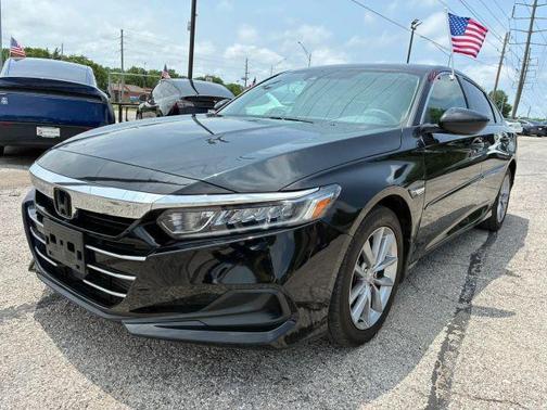 Black 2021 Honda Accord LX 1.5T