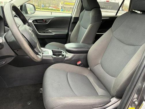 Gray 2021 Toyota RAV4 Hybrid LE