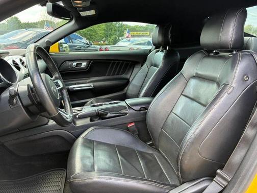 Yellow 2016 Ford Mustang GT Premium