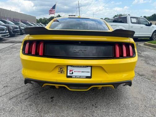 Yellow 2016 Ford Mustang GT Premium