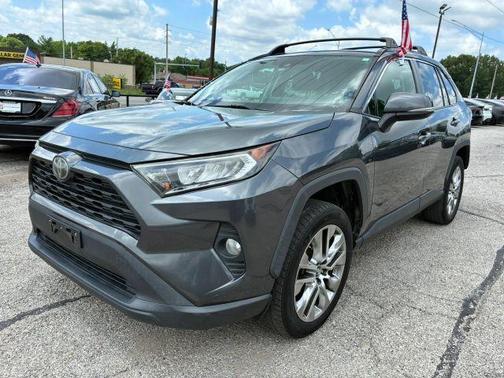 Gray 2019 Toyota RAV4 XLE Premium
