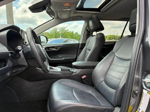 Gray 2019 Toyota RAV4 XLE Premium
