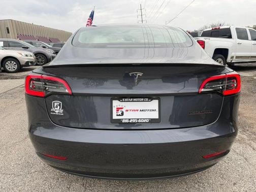 Gray 2021 Tesla Model 3 Performance