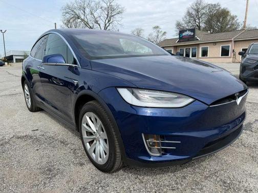 Blue 2018 Tesla Model X 75D