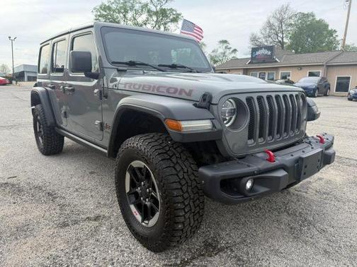 Gray 2018 Jeep Wrangler Unlimited Rubicon