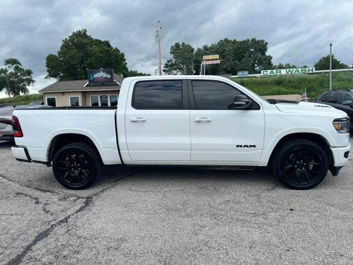 White 2021 RAM 1500 Laramie