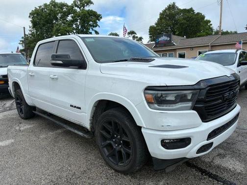 White 2021 RAM 1500 Laramie