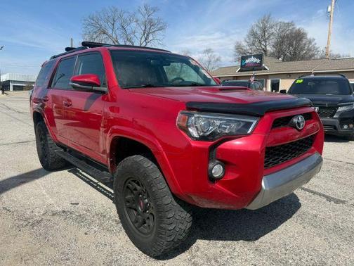 Red 2019 Toyota 4Runner Sport