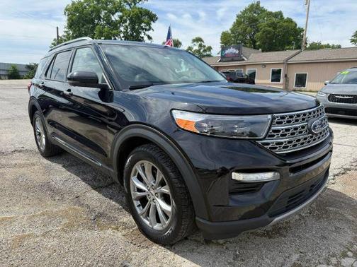 Black 2021 Ford Explorer Limited