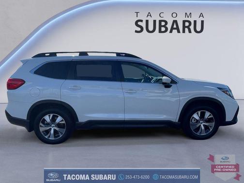 Crystal White Pearl 2025 Subaru Ascent Premium 8-Passenger