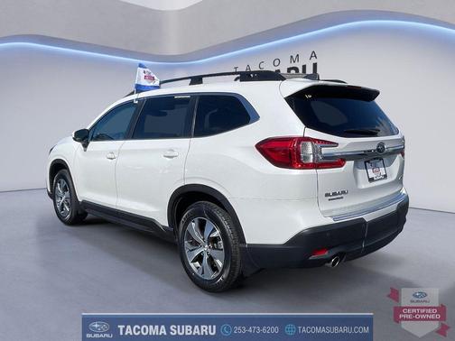 Crystal White Pearl 2025 Subaru Ascent Premium 8-Passenger