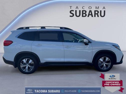 Crystal White Pearl 2025 Subaru Ascent Premium 8-Passenger
