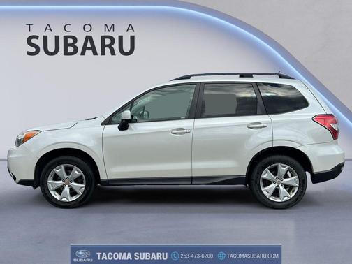 Satin White Pearl 2015 Subaru Forester 2.5i Premium